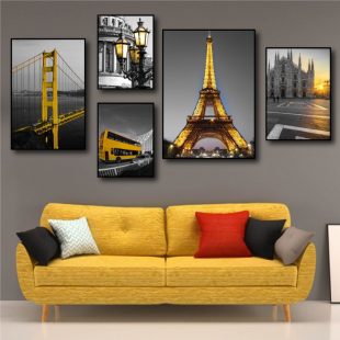 Tranh Treo Tường Paris Hoa Lệ